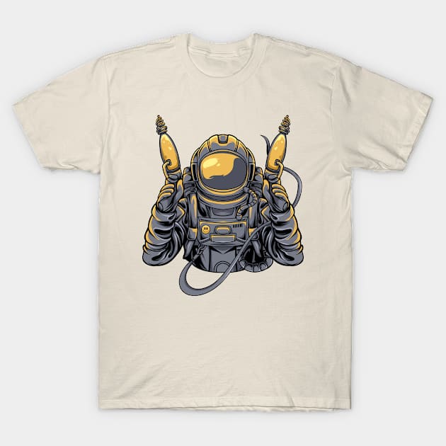 Alien Hunter T-Shirt by Daily Art